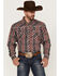 Image #1 - Cowboy Hardware Men's Arroyo Large Plaid Snap Western Shirt, , hi-res