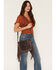 Image #2 - Shyanne Women's Briarwood Fringe Tooled Crossbody Bag, Brown, hi-res