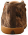 Image #4 - Twisted X Infant Girls' Brindle Chukka Driving Mocs, Black/white, hi-res