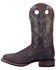 Image #3 - Dan Post Men's Chocolate Deuce Western Boots - Wide Square Toe, , hi-res