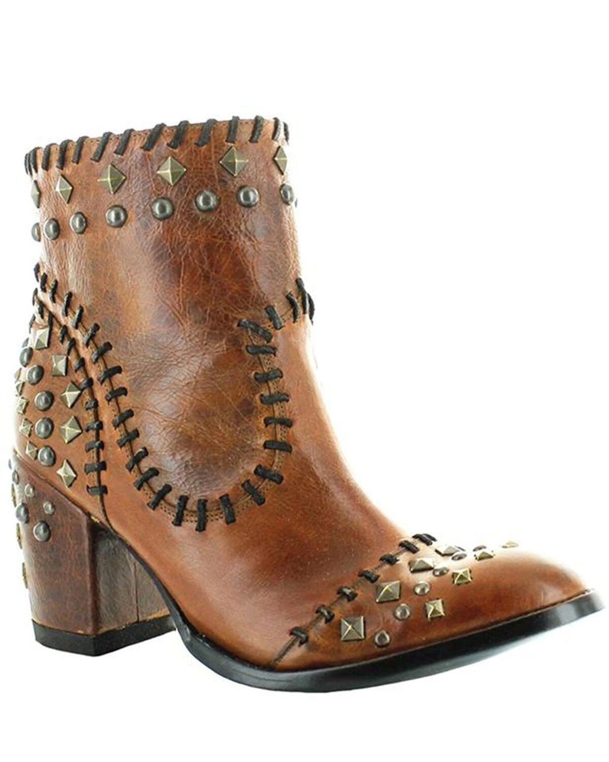 Image #1 - Double D Ranch Women's Quintana Roo Fashion Booties - Round Toe, , hi-res