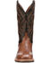 Image #5 - Lucchese Men's Rowdy Western Boots - Square Toe, Tan, hi-res
