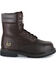 Image #2 - Georgia Men's Steel Toe Oiler Work Boots, Brown, hi-res