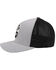 Image #5 - HOOey Boys' Grey Cheyenne Patch Flex Fit Mesh Ball Cap , Grey, hi-res