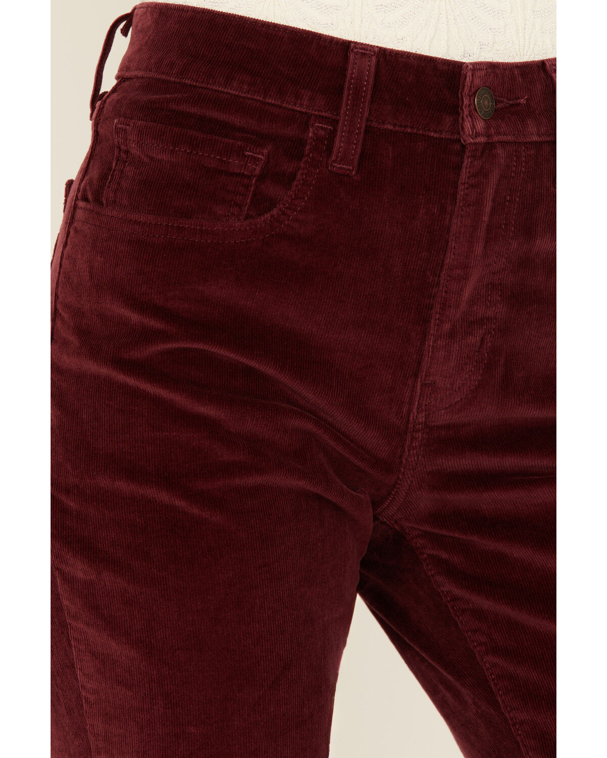 Image #2 - Levi's Women's High Rise 725 Corduroy Bootcut Stretch Jeans, Wine, hi-res