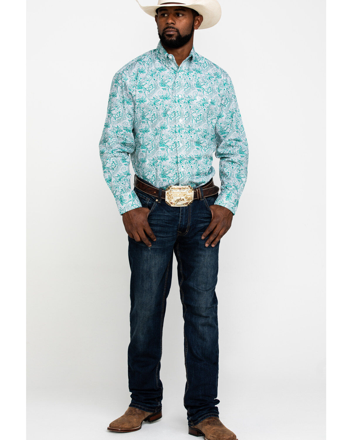 george strait paisley shirts