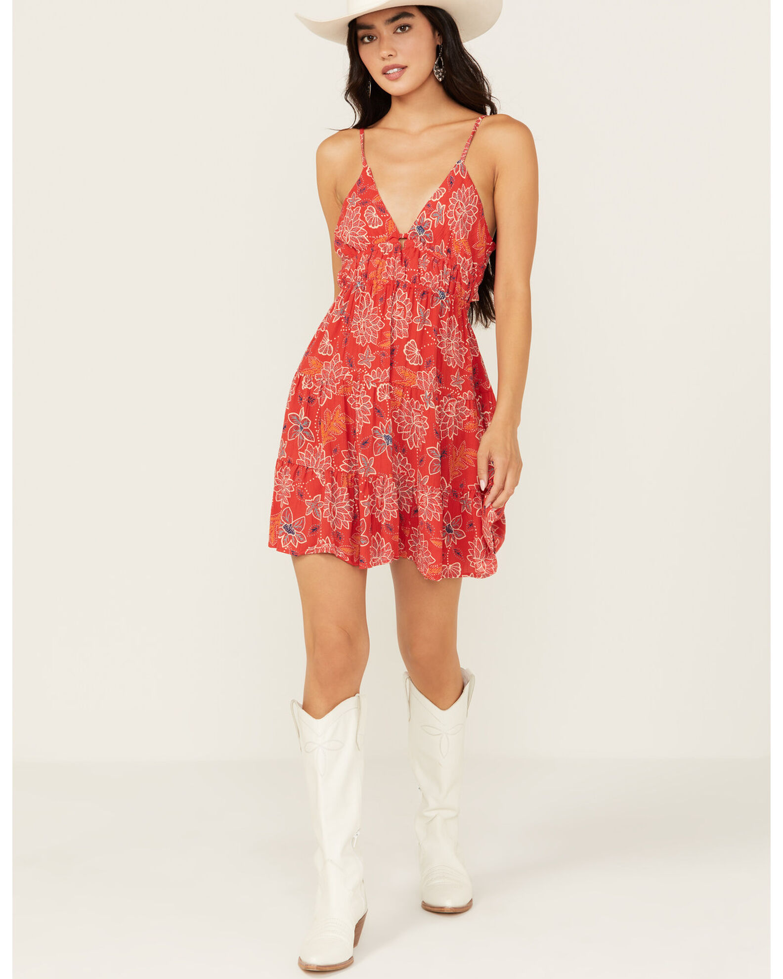 Angie Women's Floral Print Dress