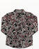 Cody James Toddler Boys' Johnny Ringo Long Sleeve Snap Western Shirt - Toddler, Red, hi-res