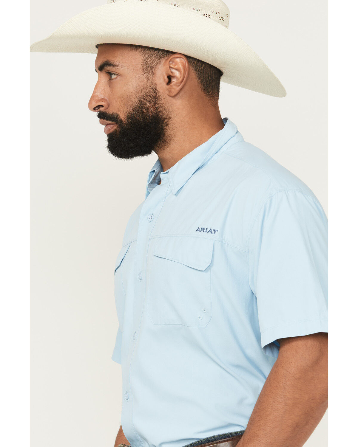 Product Name:  Ariat Men's VentTEK Solid Outbound Short Sleeve Button-Down Shirt - Big