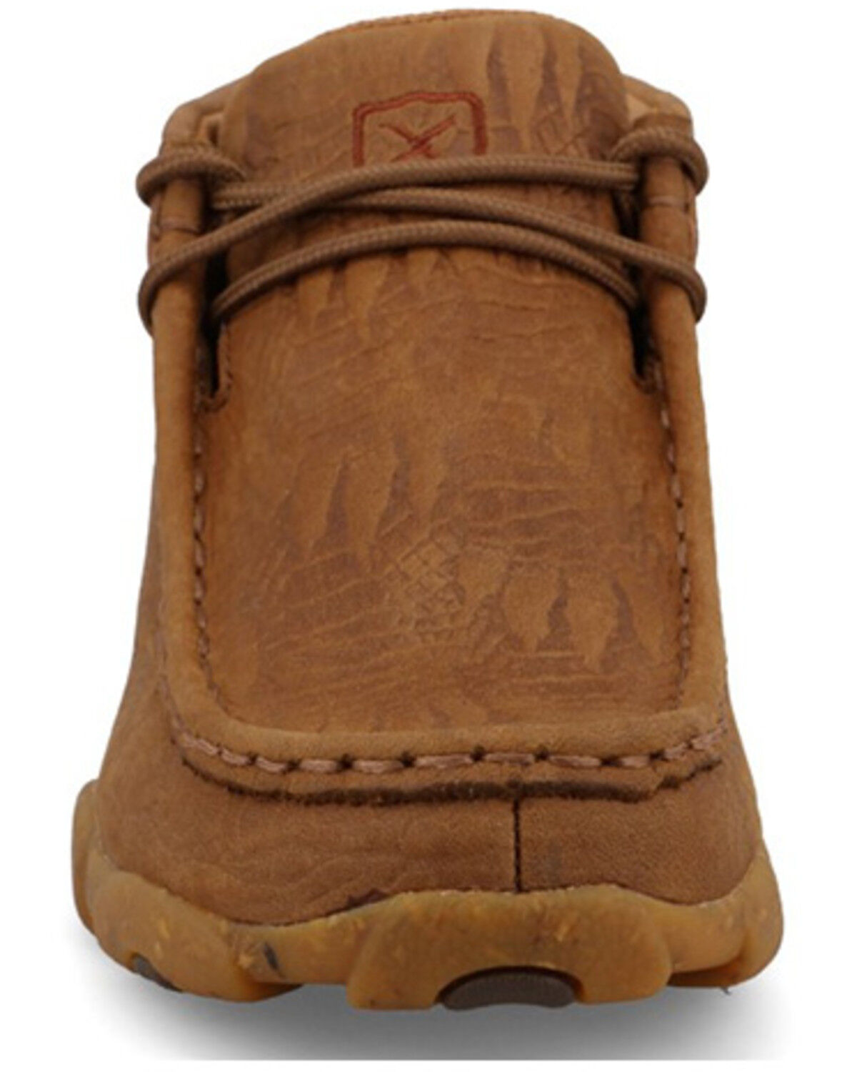 Image #3 - Twisted X Boys' Chukka Driving Mocs, Chestnut, hi-res