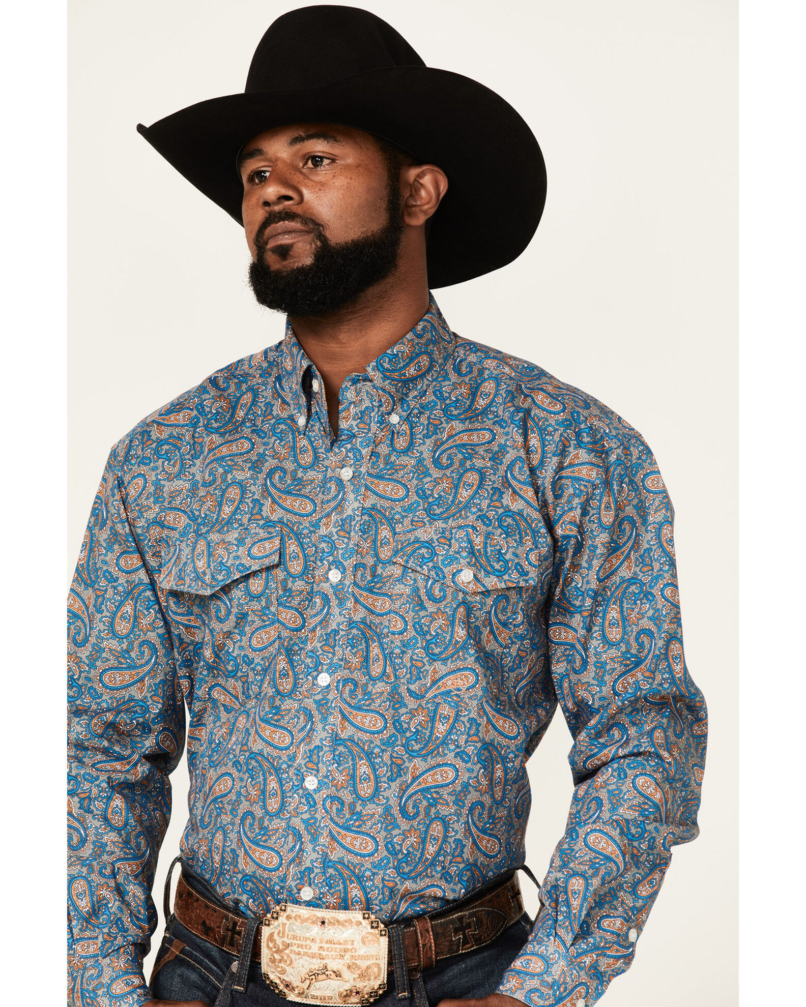 Paisley cowboy shirt discount