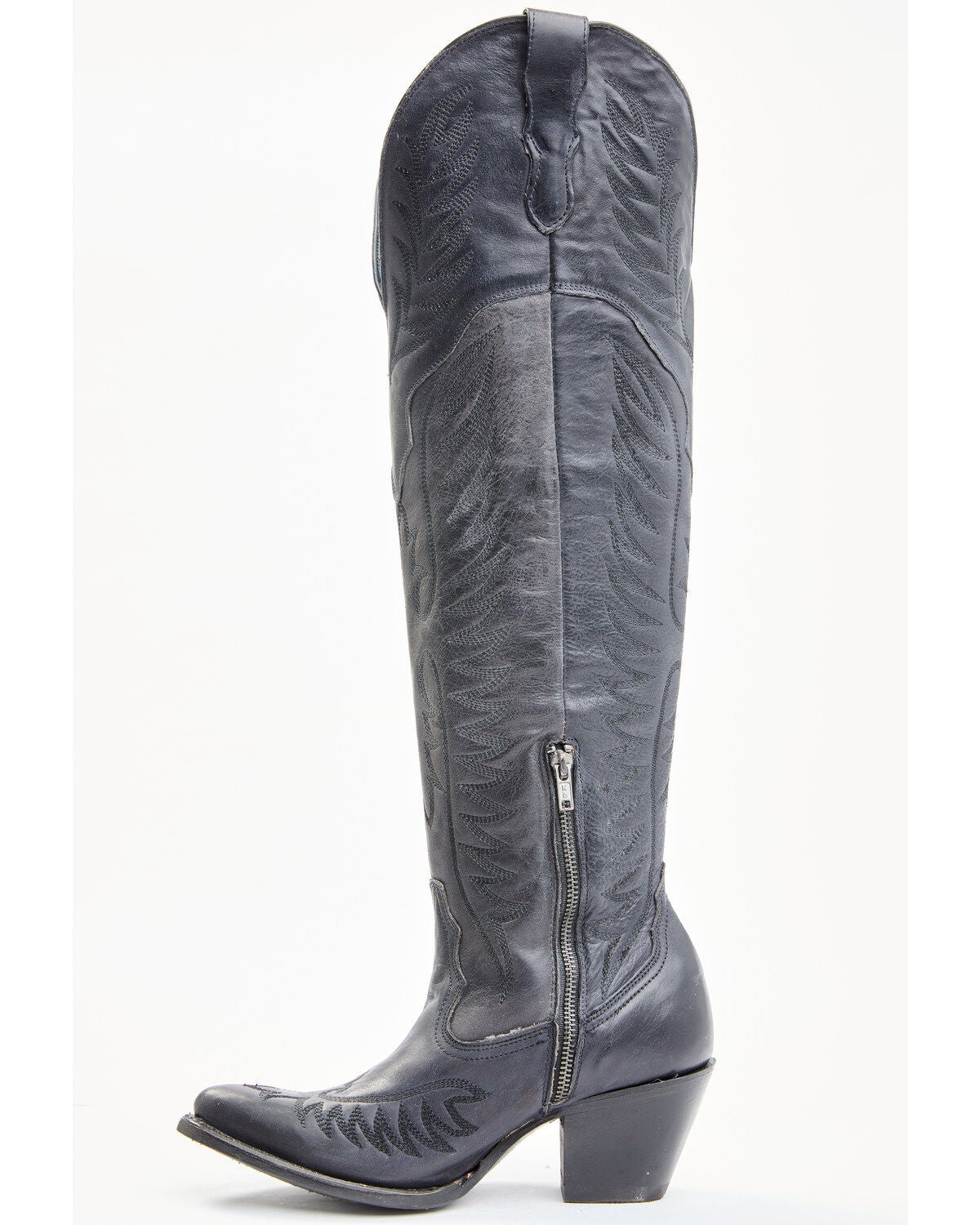 Corral Women's Black Embroidery Tall 
