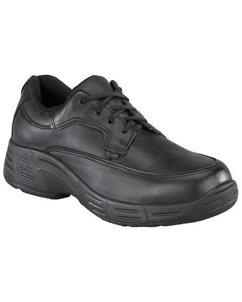 Florsheim Men's Postal Oxford Shoes - USPS Approved, Black, hi-res