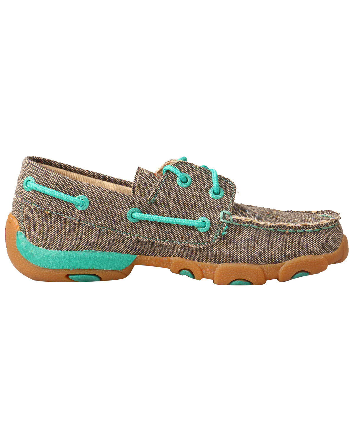 Image #3 - Twisted X Kids' Boat Shoes - Moc Toe, , hi-res