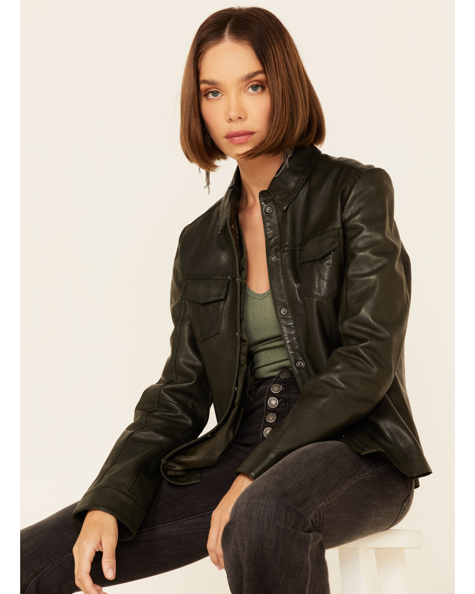 Lamb lined jacket clearance