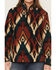 Image #3 - Wrangler Retro Women's Southwestern Print Sherpa Pullover, Teal, hi-res