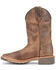 Double H Women's Trinity Western Work Boots - Soft Toe, Brown, hi-res