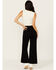 Image #3 - Rolla's Women's High Rise Wide Leg Stretch Sailor Jeans, Black, hi-res