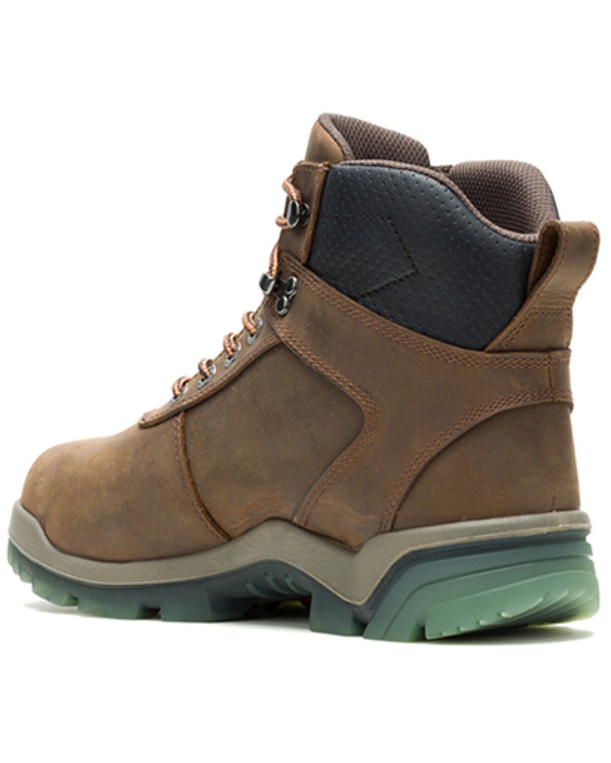 Image #3 - Wolverine Men's Vantage HypeRest 6" Met-Guard CarbonMax&reg; Work Boots - Composite Toe, Dark Brown, hi-res
