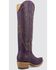 Image #4 - Black Star Women's Isabel Tall Western Boots - Snip Toe, Purple, hi-res