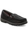 Image #1 - Twisted X Women's Slip-On Driving Mocs, Black, hi-res