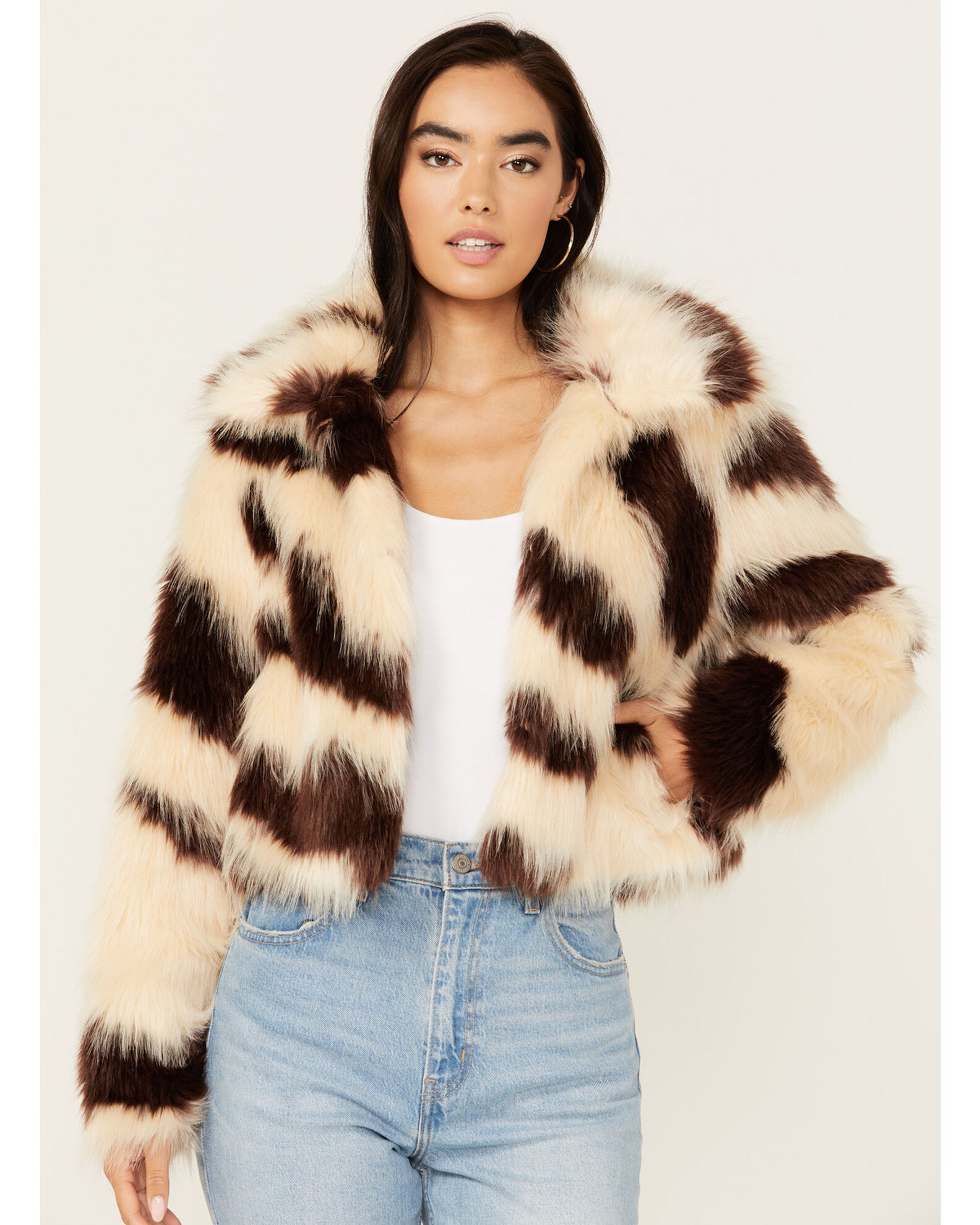Hyfve faux 2024 fur jacket