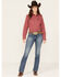 Image #1 - Wrangler Women's Willow Medium Wash Mid Rise Bootcut Ultimate Riding Jeans, Medium Wash, hi-res