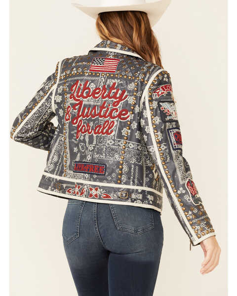 Image #4 - Double D Ranch Women's Liberty & Justice For All Zip-Front Jacket , , hi-res