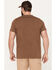 Image #4 - Brothers and Sons Men's Elk Label Short Sleeve Graphic T-Shirt, Lt Brown, hi-res