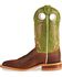 Image #3 - Justin Men's Bent Rail Collection Western Boots, Cognac, hi-res