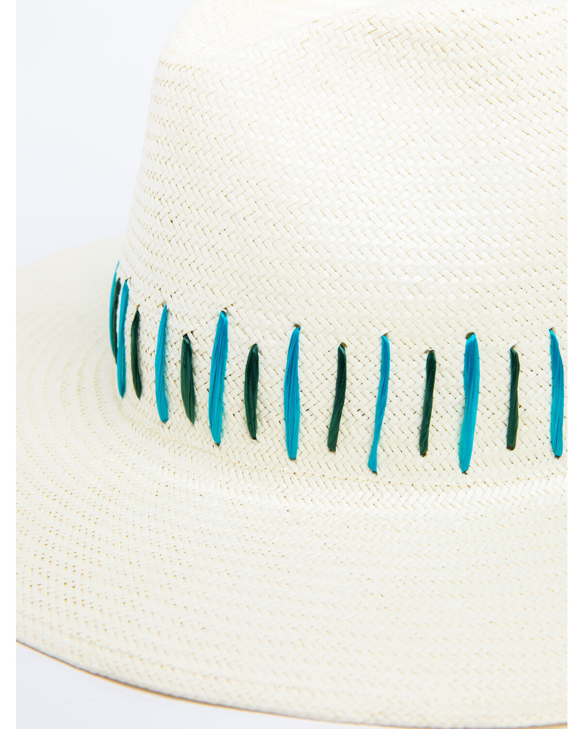Image #7 - Nikki Beach Women's Raine Straw Fedora, Ivory, hi-res