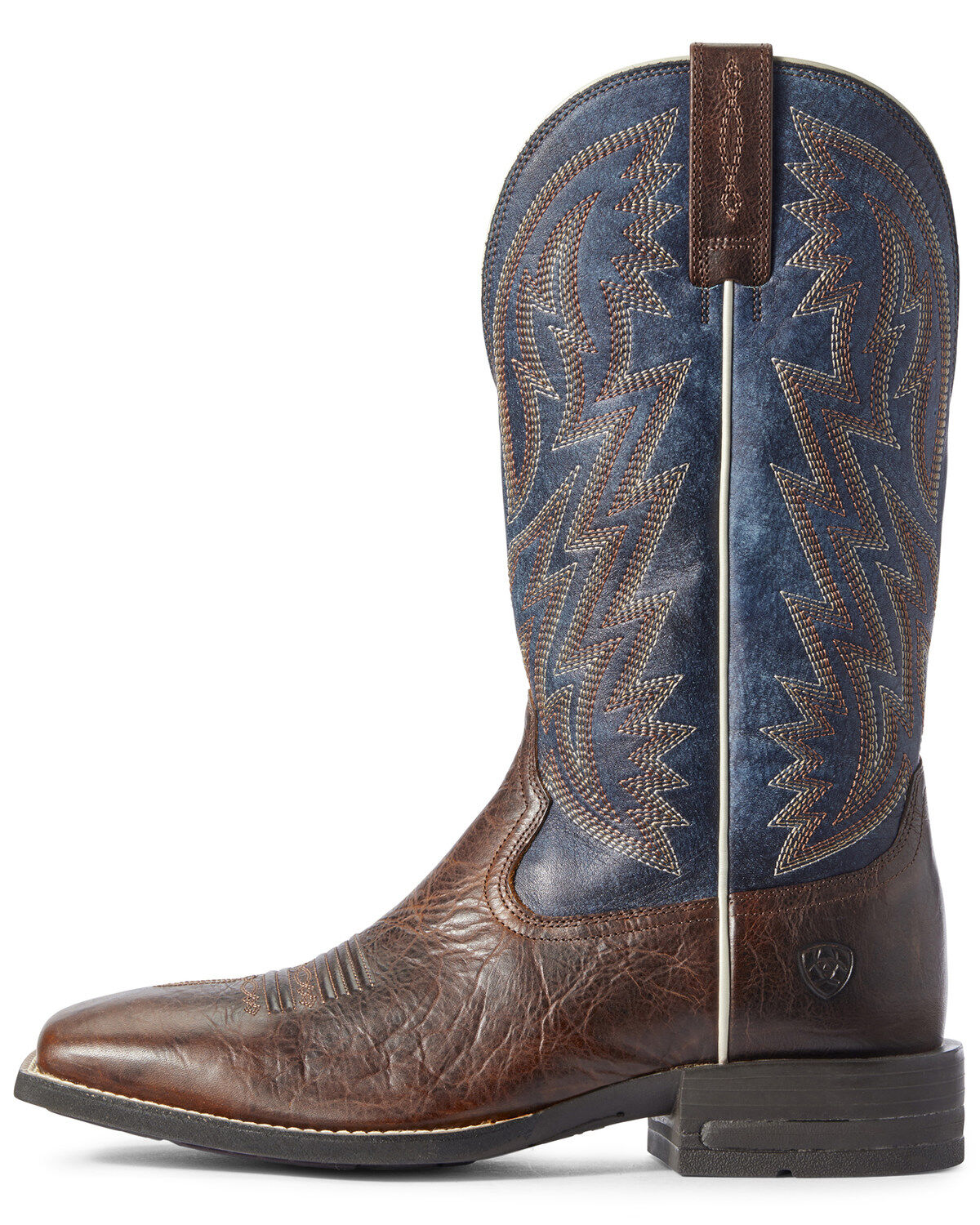Image #2 - Ariat Men's Dynamic Brown Western Boots - Broad Square Toe, , hi-res