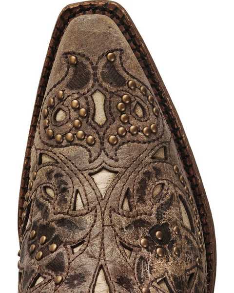 Image #6 - Corral Crater Bone Studs & Inlay boots, , hi-res