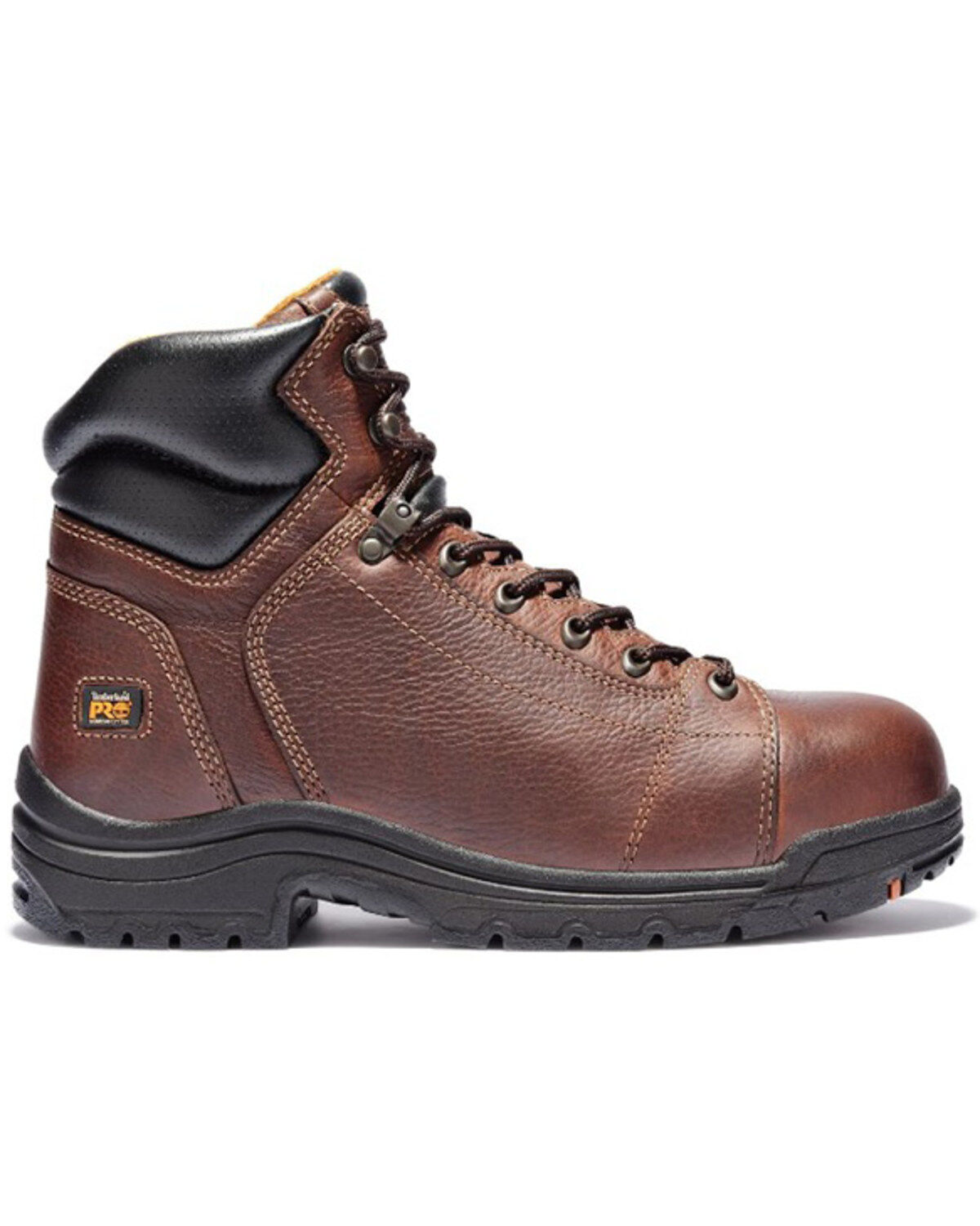 Image #2 - Timberland PRO Men's 6" TiTAN Work Boots - Alloy Toe, Brown, hi-res