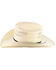 Image #5 - Resistol 20X Chase Straw Cowboy Hat, Natural, hi-res