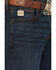 Image #2 - Cinch Men's Grant Dark Wash Relaxed Bootcut Stretch Denim Jeans, Indigo, hi-res