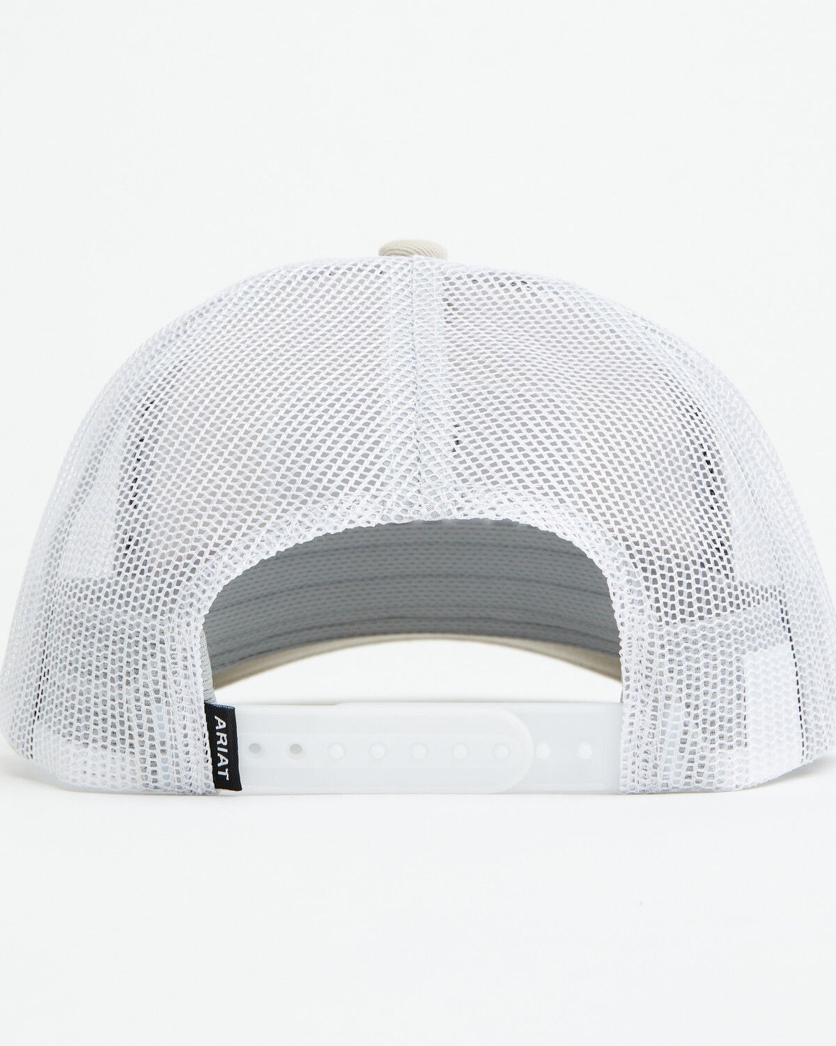 Image #3 - Ariat Men's Southwestern Logo Ball Cap, White, hi-res