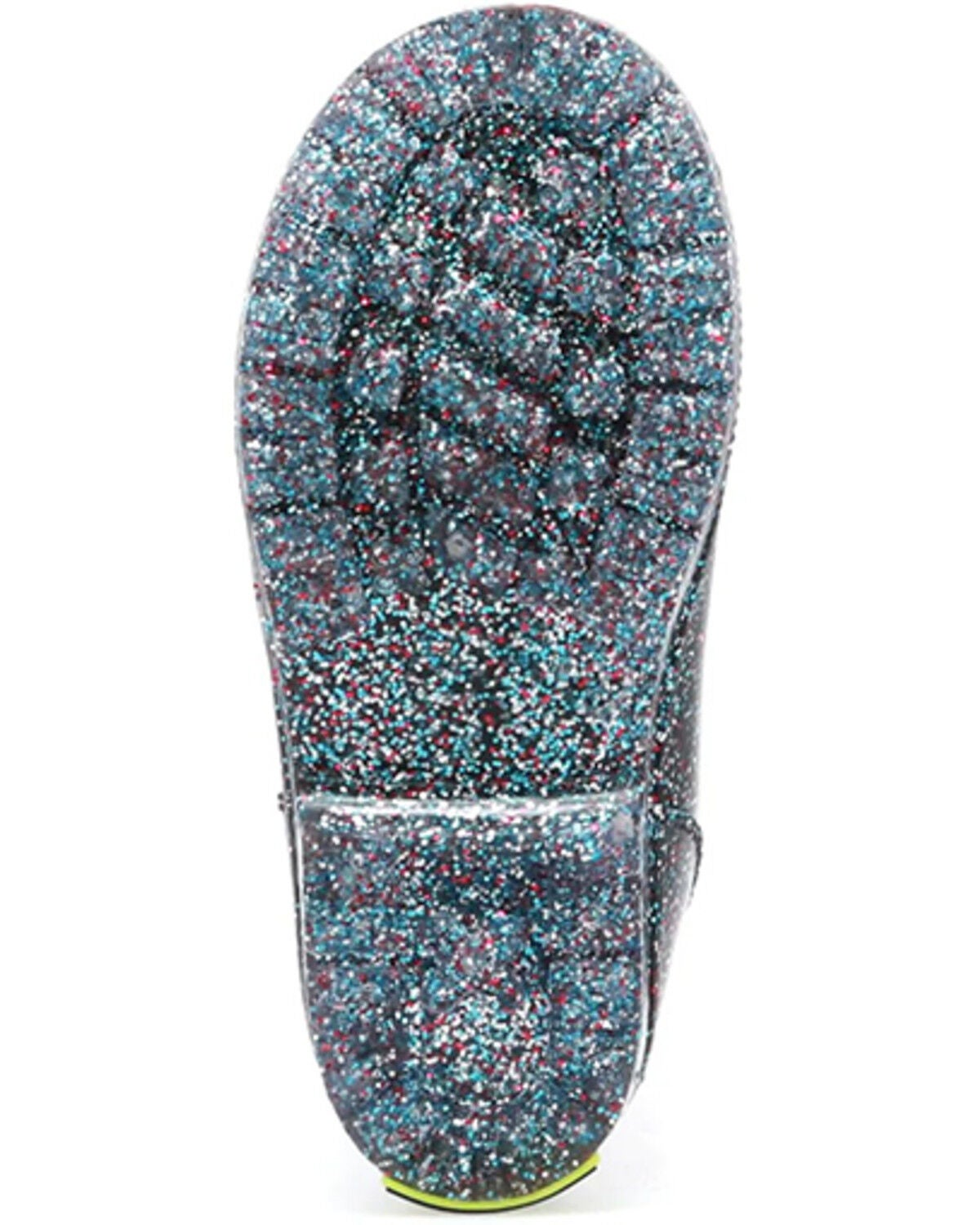 Image #6 - Western Chief Girls' Glitter Rain Boots - Round Toe, Multi, hi-res