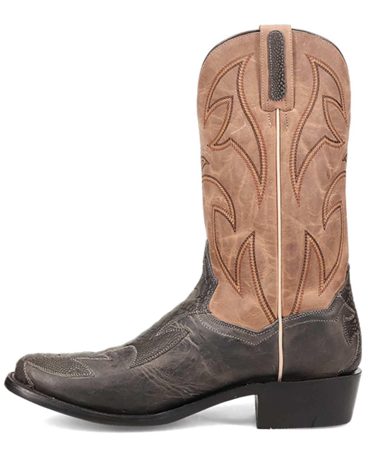 Product Name:  Dan Post Men's Exotic Ostrich Western Boots - Square Toe