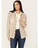 Image #1 - Cleo + Wolf Women's Embroidered Knit Shacket, , hi-res