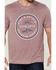 Image #3 - Flag & Anthem Men's Outdoor Supply Mauve Graphic Short Sleeve T-Shirt, Mauve, hi-res