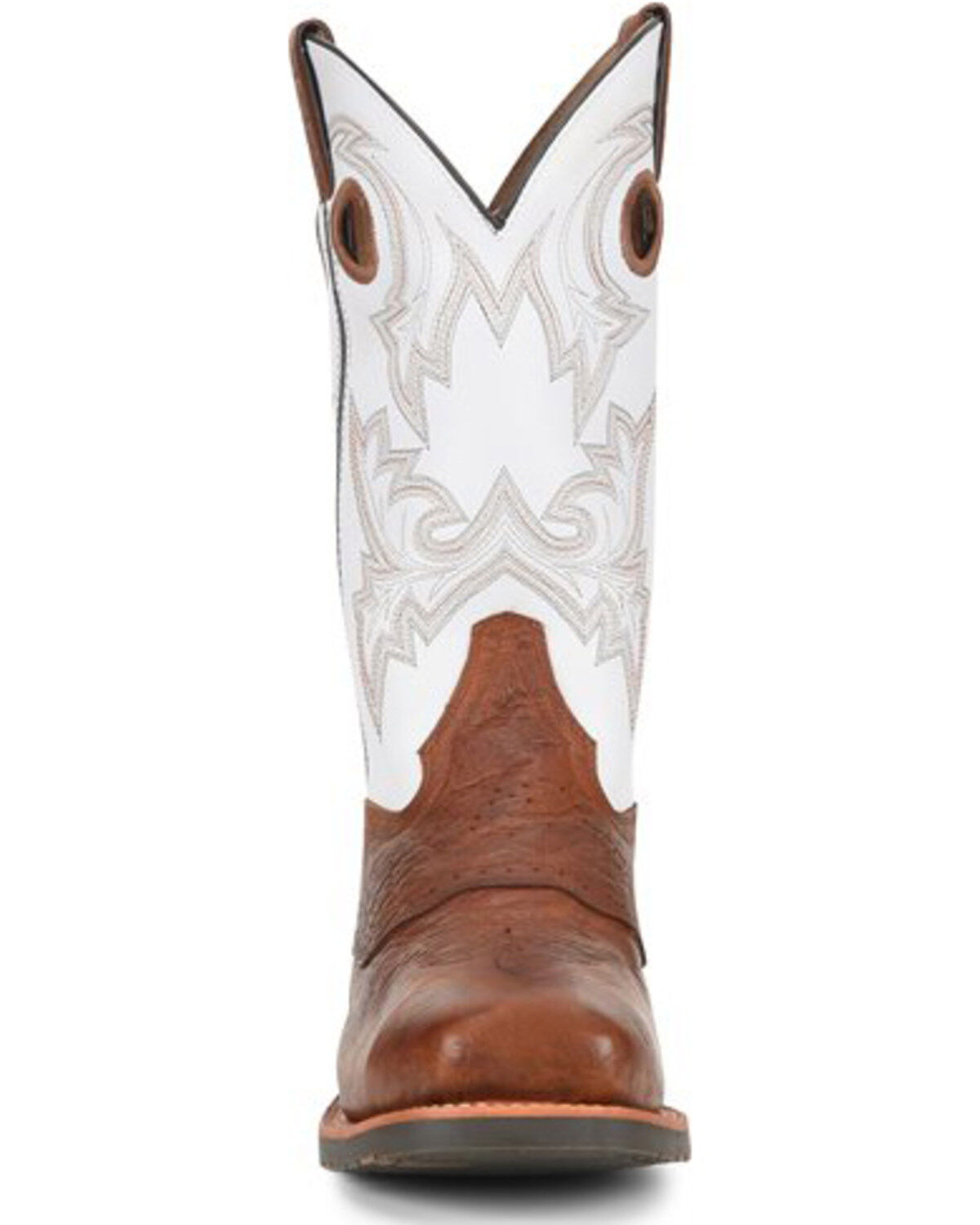 Image #4 - Double H Men's Marty Western Work Boots - Steel Toe, , hi-res