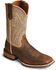 Image #1 - Ariat Men's Quickdraw 11" Western Performance Boots - Broad Square Toe, Bark, hi-res