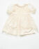 Image #1 - Yura Infant Girls' Star Tulle Short Sleeve Dress, Cream, hi-res