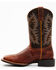 Image #3 - RANK 45® Men's Rino Canela Xero Gravity Performance Western Boots - Broad Square Toe , Brown, hi-res