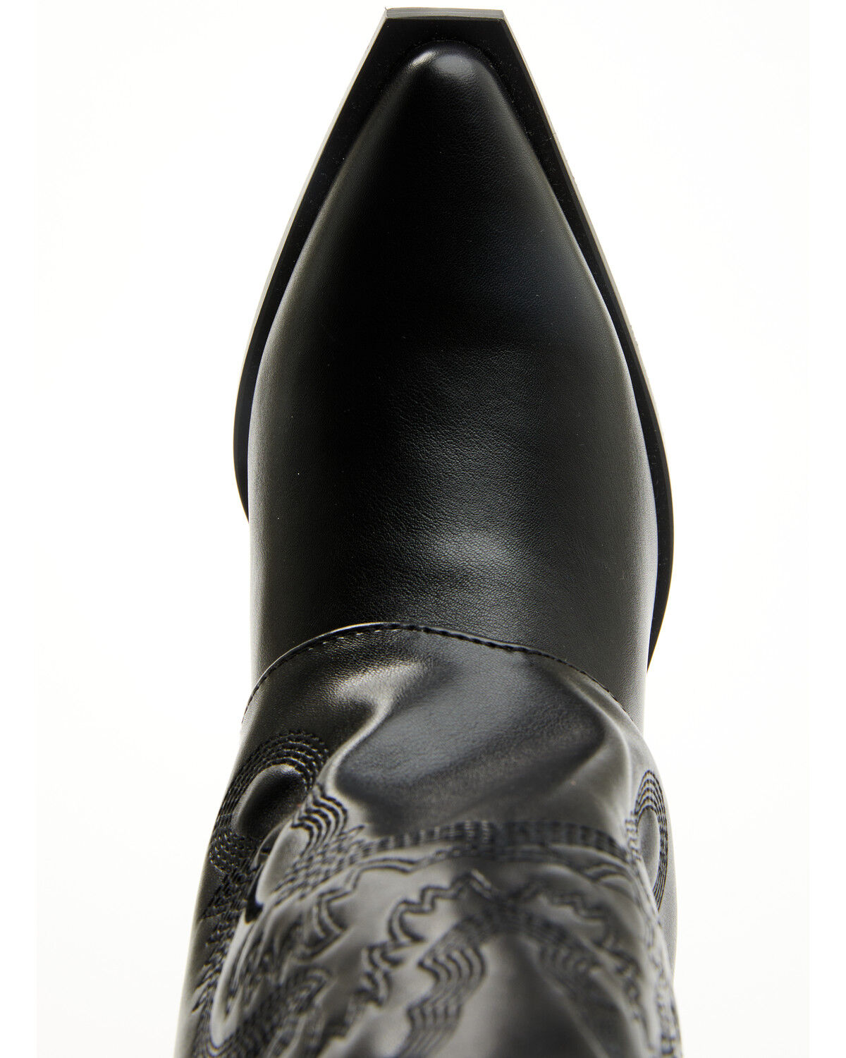 Image #6 - Azalea Wang Women's Portabella Booties - Snip Toe, Black, hi-res