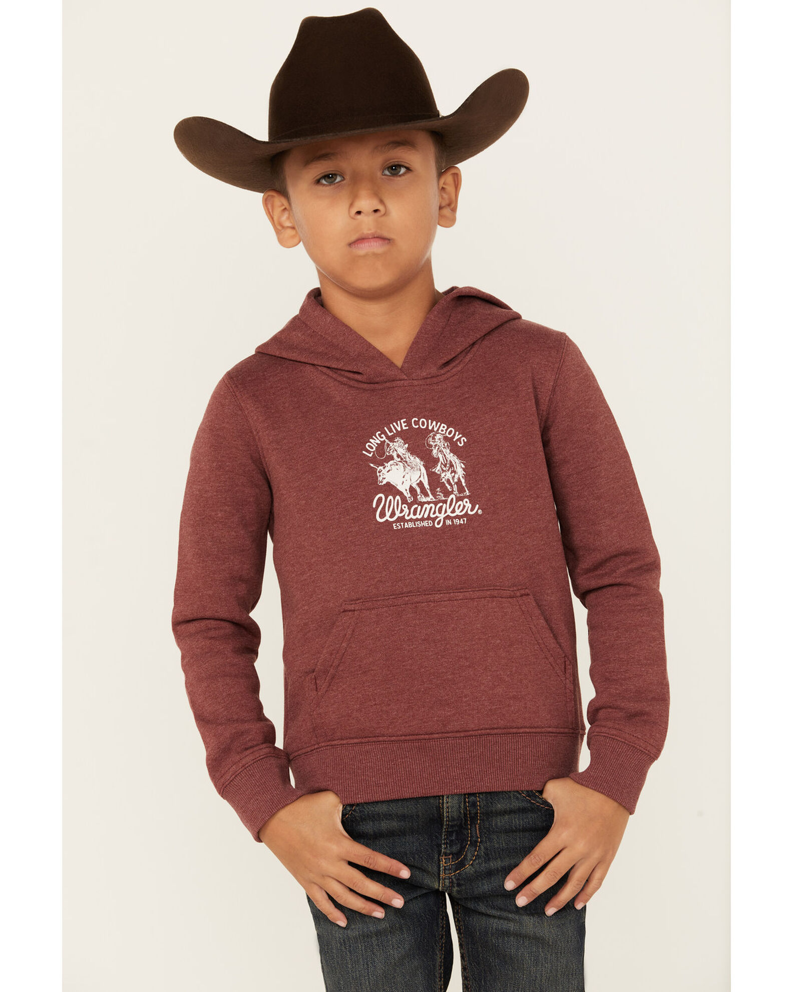 Red wrangler best sale sweatshirt