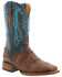 El Dorado Men's Caiman Leather Western Boots - Wide Square Toe, , hi-res