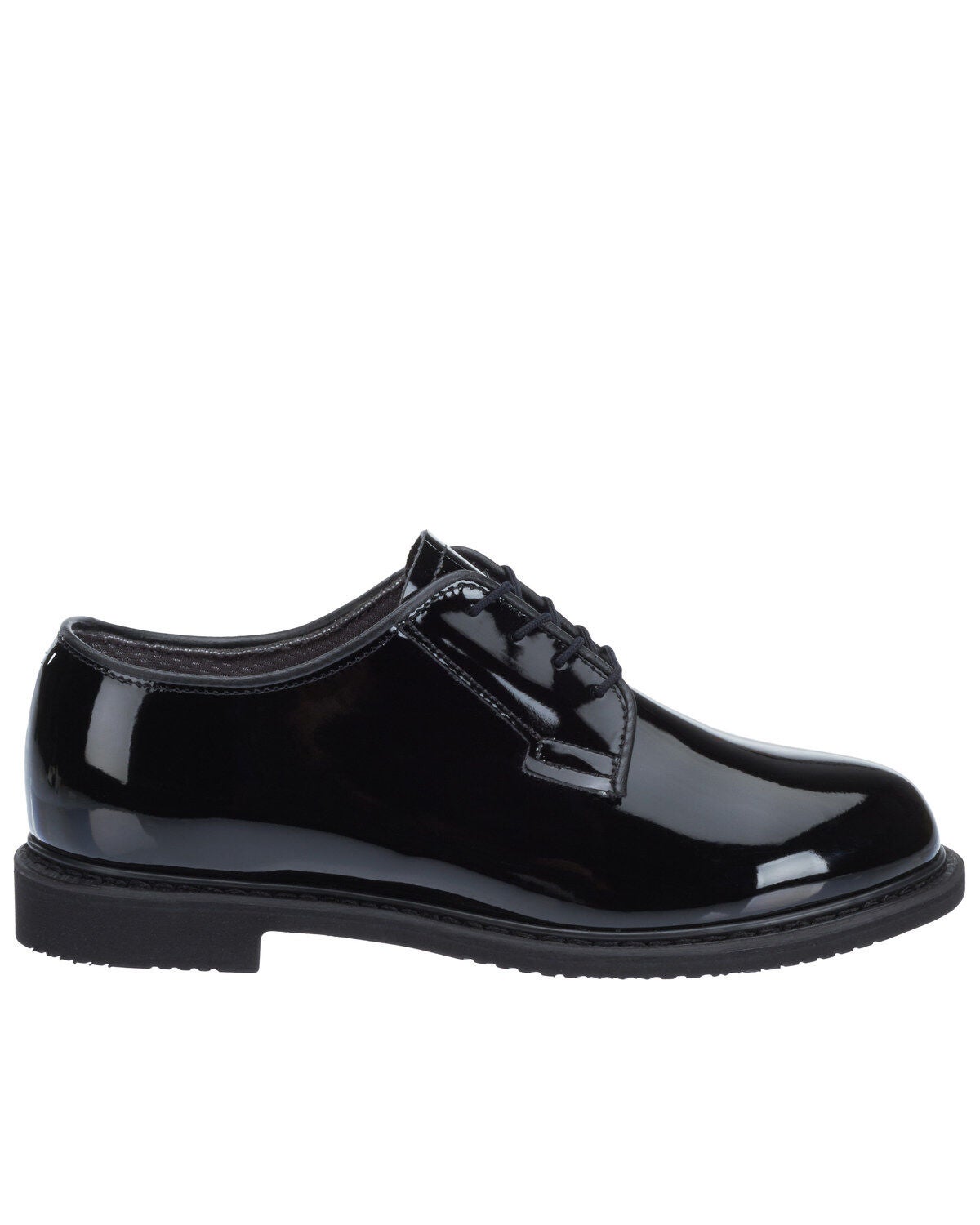 Bates Lites High Gloss Oxford 10 Women's Black