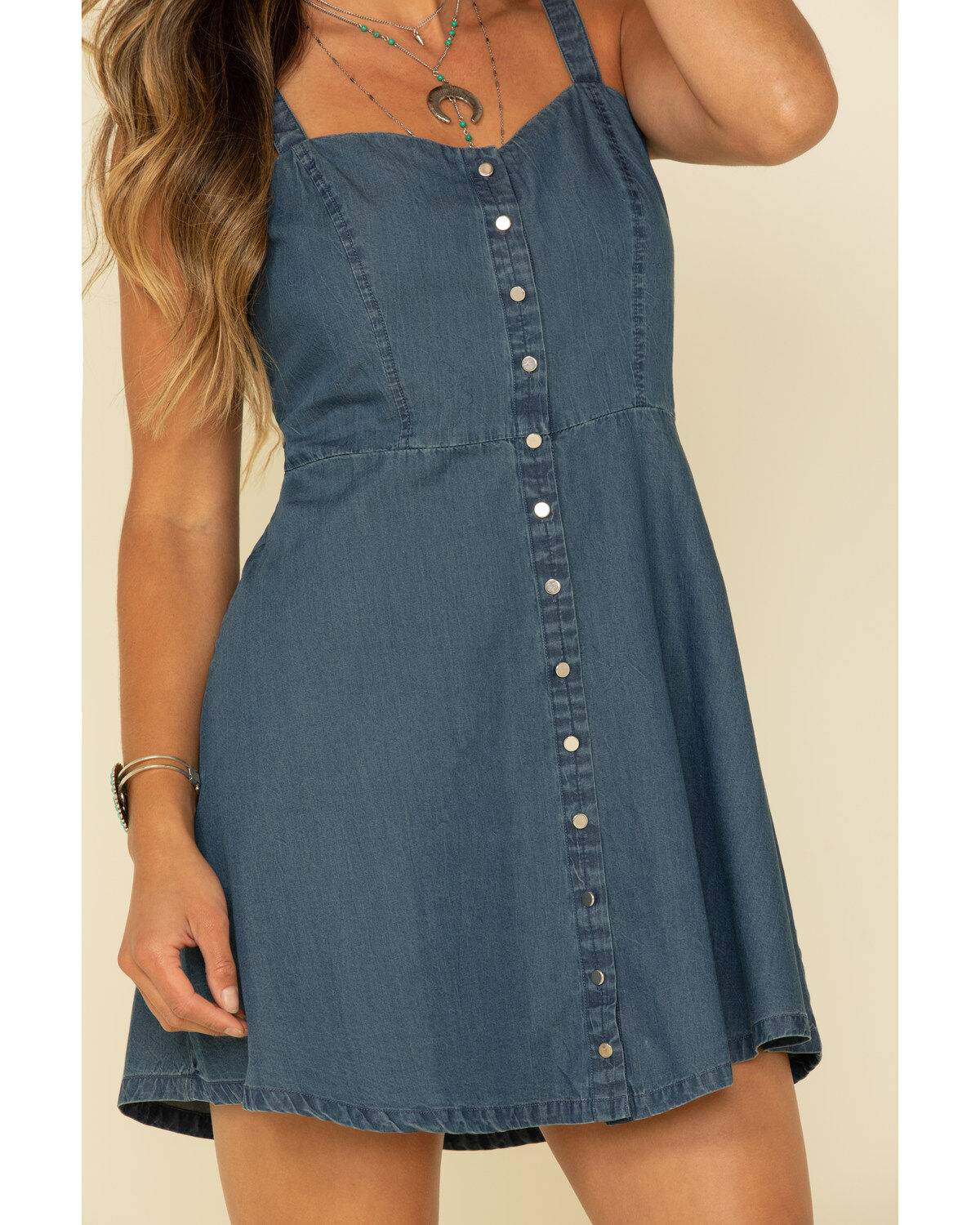 Roper Women's Denim Flare Dress | Boot Barn